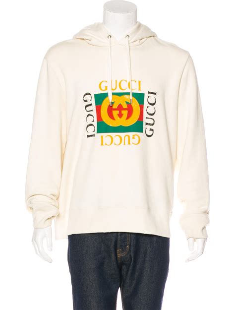 gucci hoodies sale|Gucci distressed hoodie.